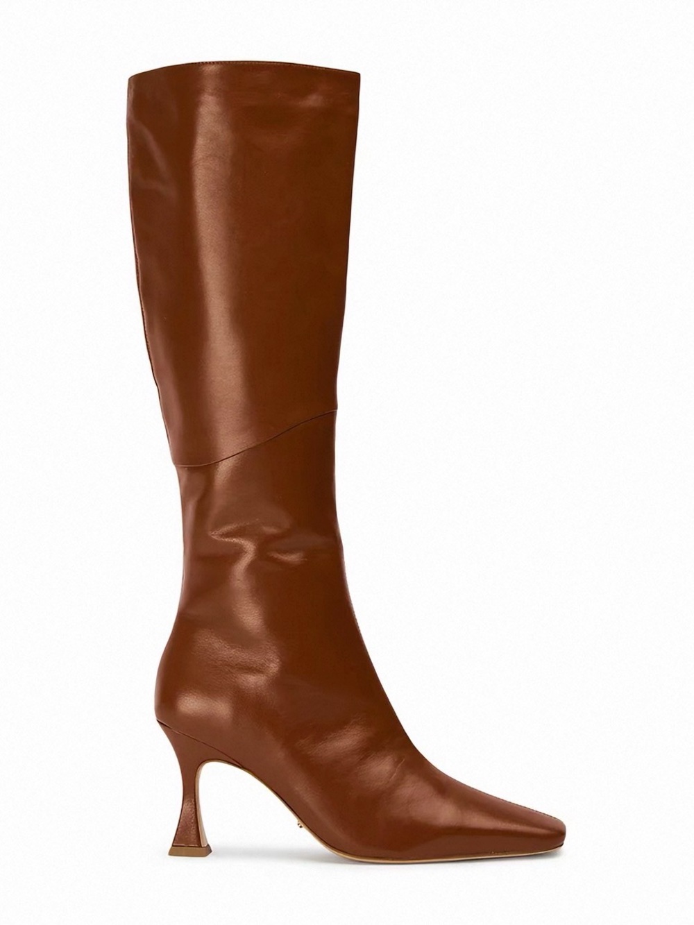 Tony Bianco Fantasy Brown Leather Knee High Boots Size 36 / 5 1/2